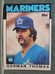 Gorman Thomas #56 Baseball Cards 1986 Topps Super Prices