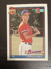 Chipper Jones #333 Baseball Cards 1991 O Pee Chee Prices