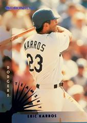 Eric Karros #115 Baseball Cards 1997 Panini Donruss Team Set Prices
