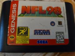 Cartridge (Front) | NFL '98 Sega Genesis