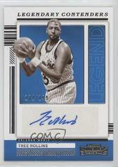 Tree Rollins #LC-TRL Basketball Cards 2021 Panini Contenders Legendary Autographs Prices