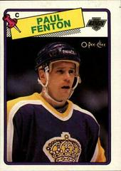 Paul Fenton Hockey Cards 1988 O-Pee-Chee Prices