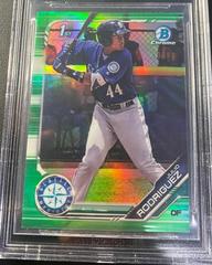 Julio Rodriguez [Green Refractor] #BCP-33 Baseball Cards 2019 Bowman Chrome Prospects Prices
