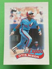 Otis Nixon Baseball Cards 1989 Topps Mini League Leaders Prices