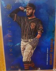 Heliot Ramos [Blue Foil] #4 Baseball Cards 2021 Bowman Inception Prices
