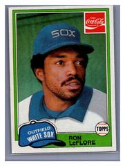 Ron LeFlore #7 Baseball Cards 1981 Coca Cola Prices