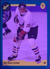 Rene Corbet #21 Hockey Cards 1991 Classic Draft Picks Promo Prices