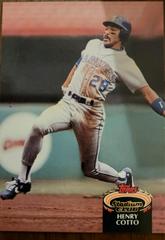 Henry Cotto Baseball Cards 1992 Stadium Club Prices