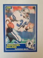 Herschel Walker #34 Football Cards 1989 Panini Score Prices