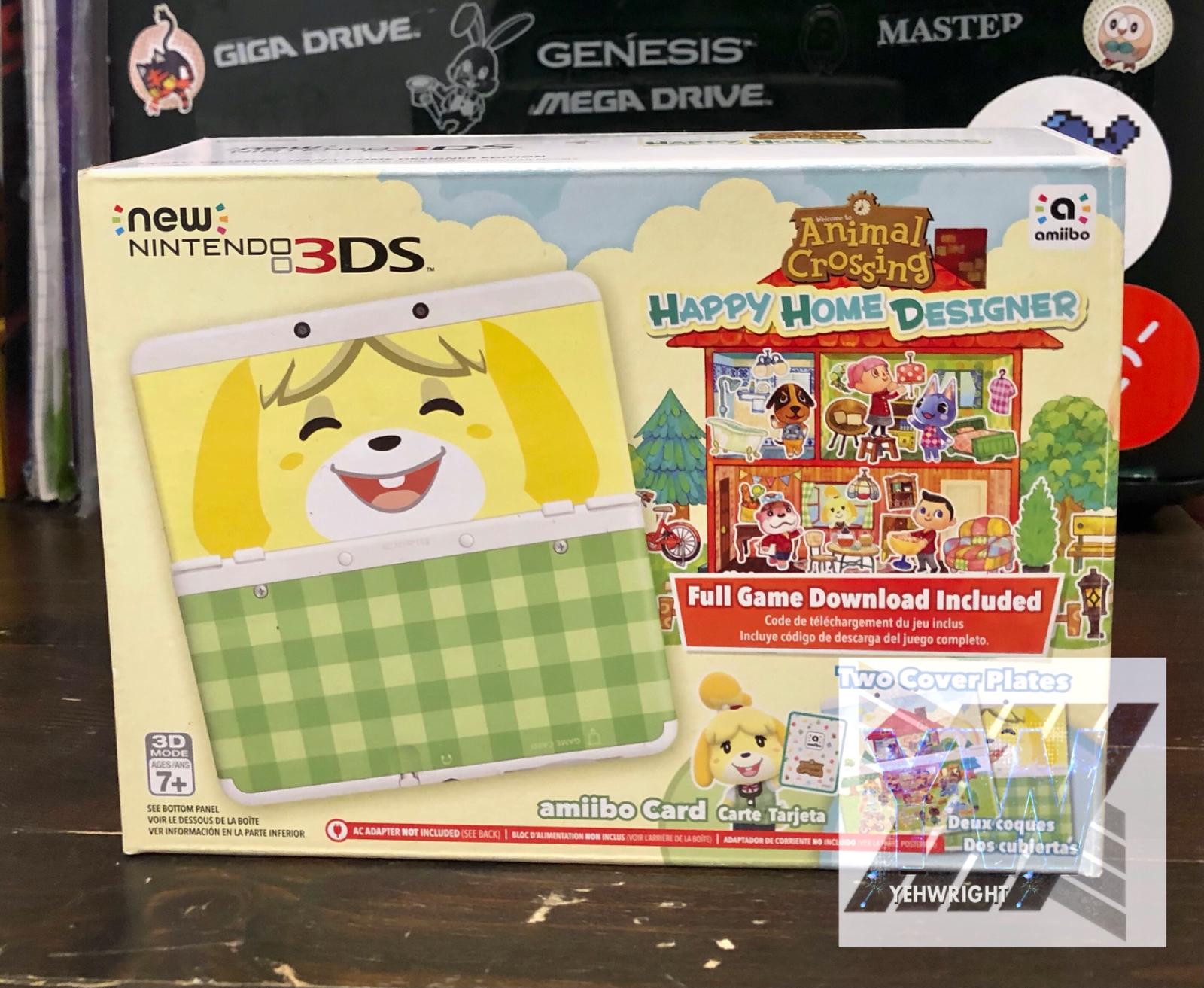 New Nintendo 3DS Animal Crossing Happy Home Designer Edition | Item ...