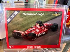 Scott Pruett #13 Racing Cards 1992 Legends of Indy Prices