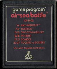 Cartridge | Air-Sea Battle [Text Label] Atari 2600
