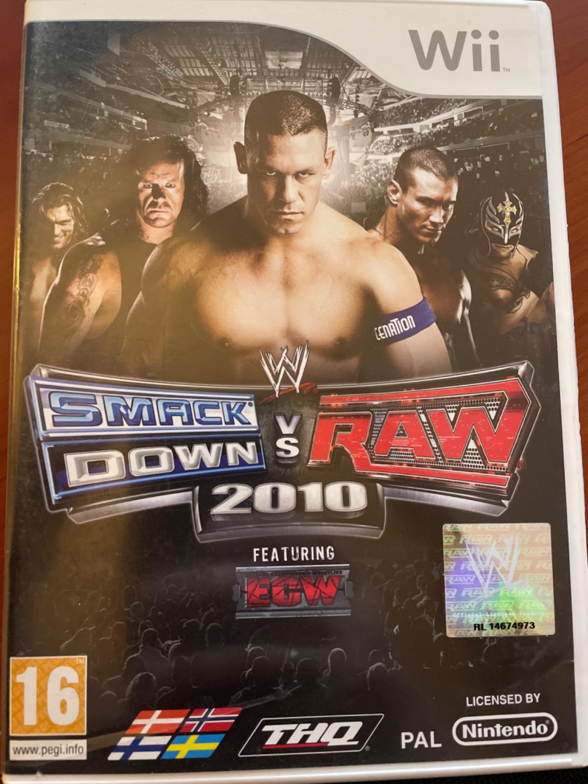 WWE SmackDown vs. Raw 2010 PAL Wii