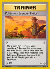Pokemon Breeder Fields [1st Edition] Pokemon Neo Revelation Prices