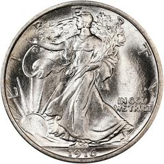 1916 Coins Walking Liberty Half Dollar Prices