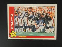 Giants [The Huddle] #57 Football Cards 1985 Fleer Team Action Prices