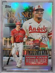 Mike Trout #HFA-8 Baseball Cards 2024 Topps Homefield Advantage Prices