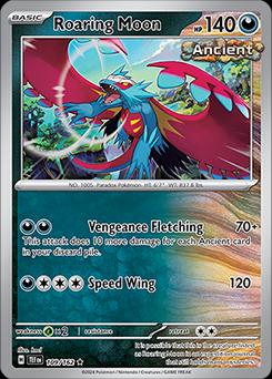 Roaring Moon [Reverse Holo] #109 Pokemon Temporal Forces