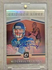 Mitchell Trubisky [Autograph] Football Cards 2017 Panini Donruss Optic Rookie Gridiron Kings Prices
