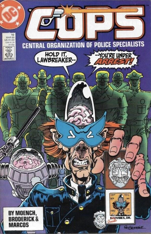 COPS #10 (1989) Comic Books COPS (DC)