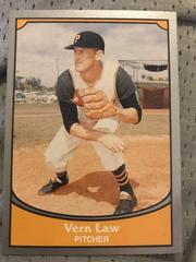 Vern Law Baseball Cards 1990 Pacific Legends Prices