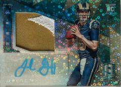Jared Goff [Autograph Patch Neon Blue] #171 Football Cards 2016 Panini Spectra Prices
