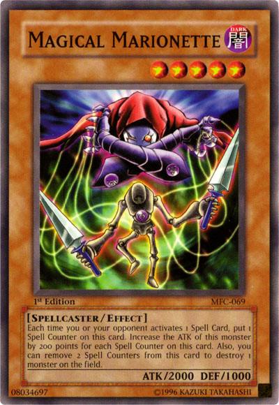 Magical Marionette [1st Edition] MFC-069 YuGiOh Magician's Force