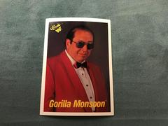 Gorilla Monsoon, WWF Announcer Wrestling Cards 1990 Classic WWF Prices