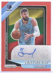 Jonas Valanciunas [Red] #NPS-JNV Basketball Cards 2020 Panini Chronicles National Pride Signatures Prices