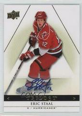 Eric Staal [Autograph] #19 Hockey Cards 2013 Upper Deck Trilogy Prices