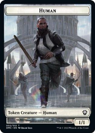 Human [Token] #2 Magic Dominaria United Commander