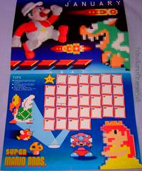 January 1989 | Nintendo The Power Game 1990 Calendar Nintendo Power