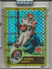 Andre Davis [Gold Xfractor] #131 Football Cards 2003 Topps Chrome Prices