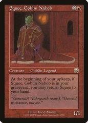 Squee, Goblin Nabob Magic Mercadian Masques Prices