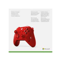 Box Back | Xbox One Sport Red Controller Xbox One