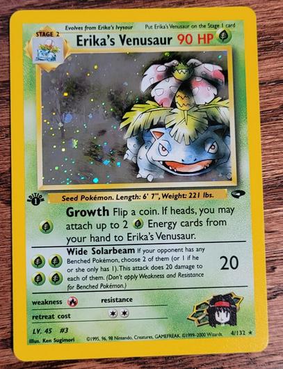 Erika's Venusaur [1st Edition] #4 photo