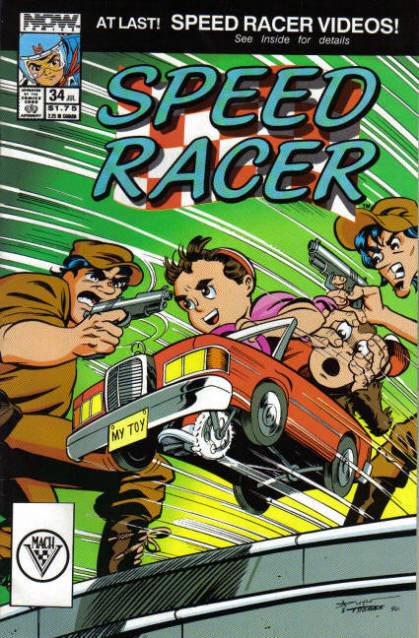 Speed Racer #34 (1990) Comic Books Speed Racer