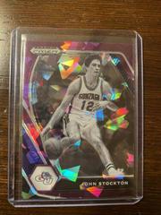 John Stockton [Purple Ice Prizm] #87 Basketball Cards 2021 Panini Prizm Draft Picks Prices