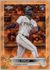 Oneil Cruz [Orange] #537 Baseball Cards 2022 Topps Chrome Sapphire Prices
