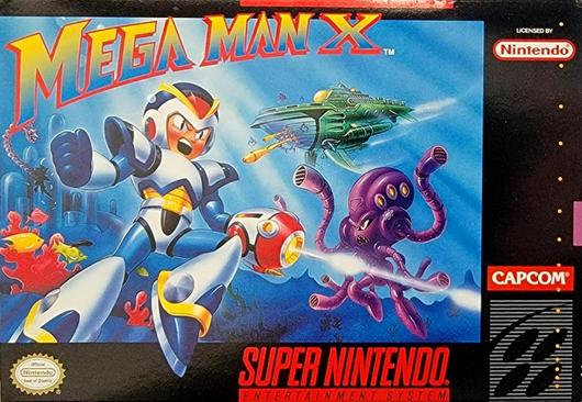 Mega Man X Cover Art