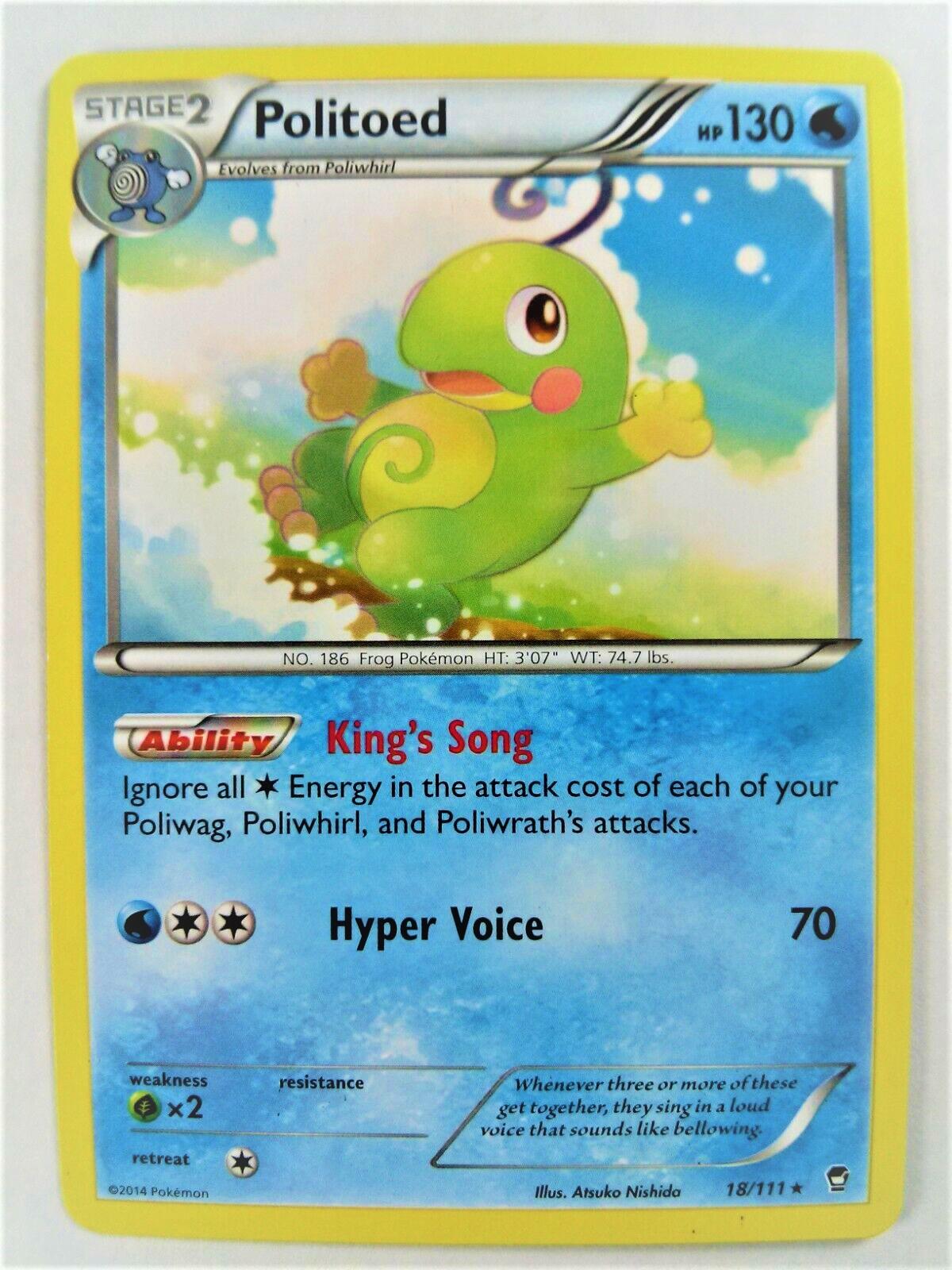 Politoed #18 Prices | Pokemon Furious Fists | Pokemon Cards