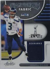 Russell Wilson #CF-6 Football Cards 2022 Panini Absolute Championship Fabric Prices