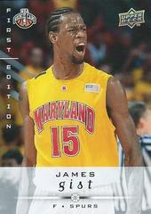James Gist Basketball Cards 2008 Upper Deck First Edition Prices