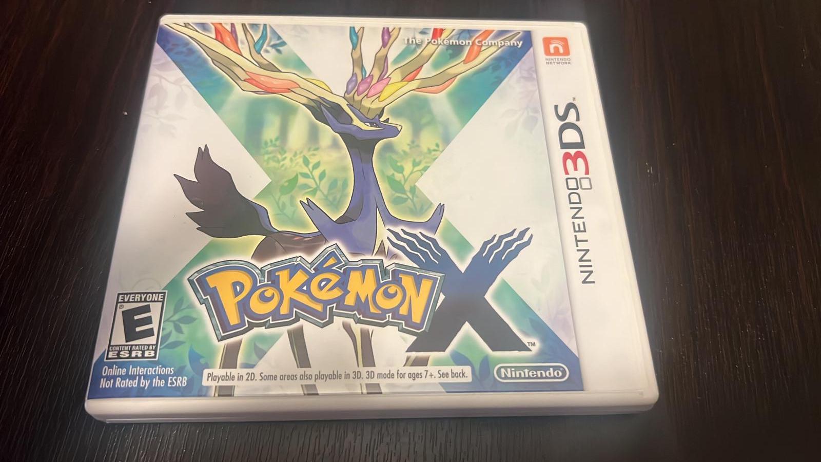 Pokemon X Box only Nintendo 3DS