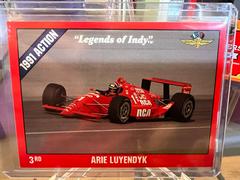 Arie Luyendyk #4 Racing Cards 1992 Legends of Indy Prices