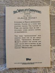 Full Size Card | Claude Monet [Mini Allen & Ginter Back] Baseball Cards 2008 Topps Allen & Ginter