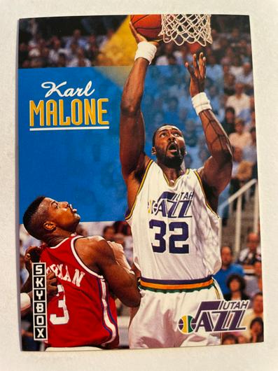 Karl Malone | Ungraded | 1992 Skybox