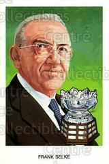 Frank Selke Hockey Cards 1983 Hall of Fame Postcards Prices
