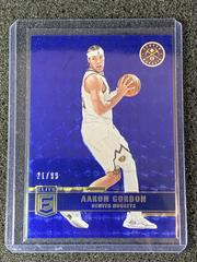 Aaron Gordon [Blue] #163 Basketball Cards 2021 Panini Donruss Elite Prices