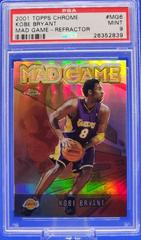 Kobe Bryant [Refractor] Basketball Cards 2001 Topps Chrome Mad Game Prices
